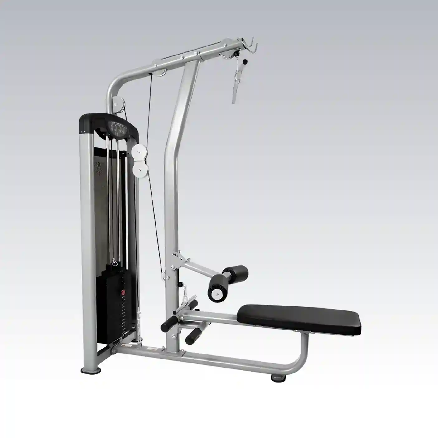 aparato jalon espalda y remo de peso integrado falcon fitness cdmx ultra fitness maquinas de gimnasio