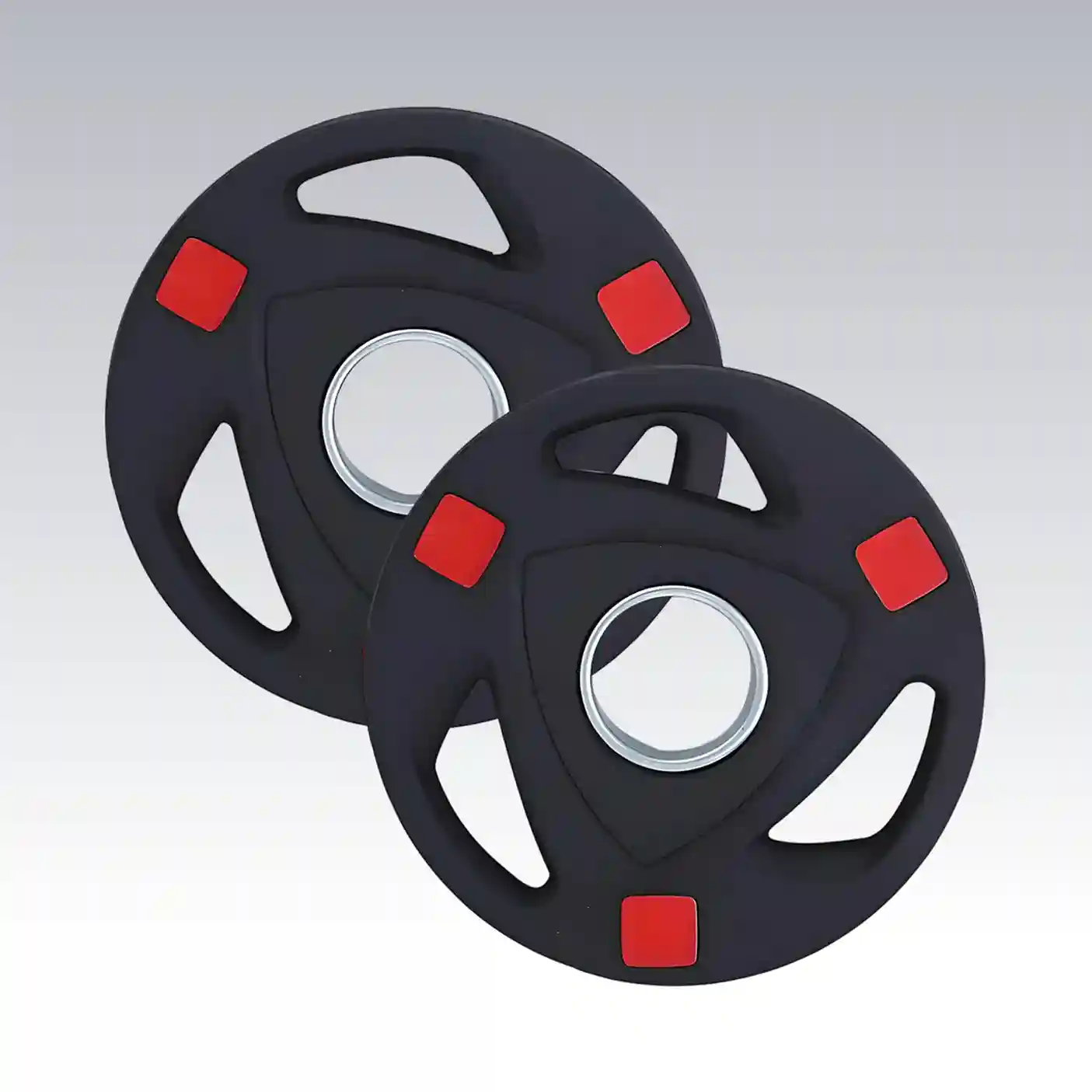 par de discos de tres agarres falcon fitness cdmx ultra fitness maquinas de gimnasio